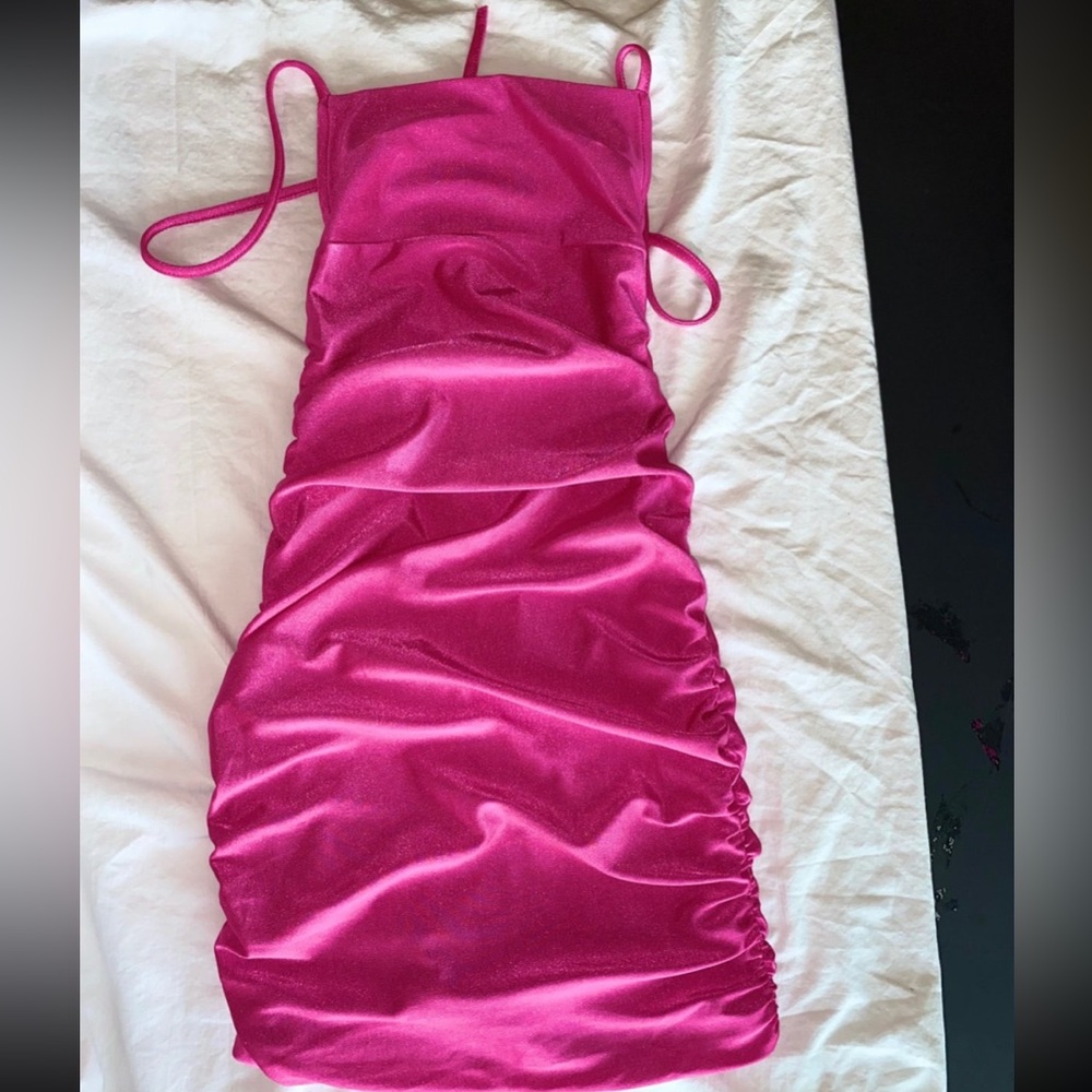 Lucy in the Sky Fuchsia Dress Homecoming